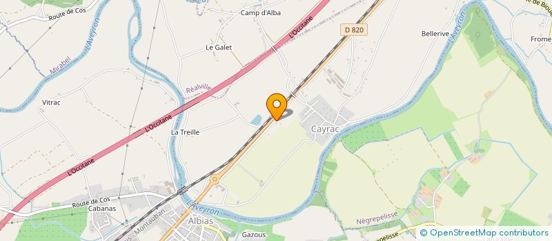 localisation de l'entreprise MADAME CLAUDIA HORN  MIRABEL