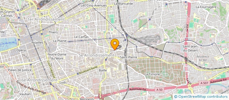 localisation de l'entreprise MADAME CLAUDIA IANNOLINO  MARSEILLE