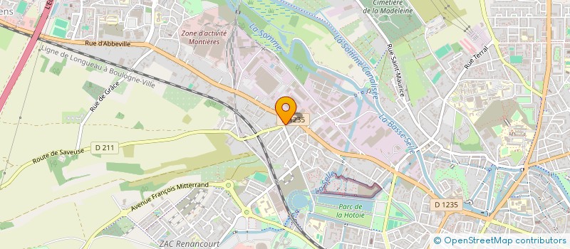 localisation de l'entreprise MADAME CLAUDIA INES FEVILIYE DAWEY  AMIENS