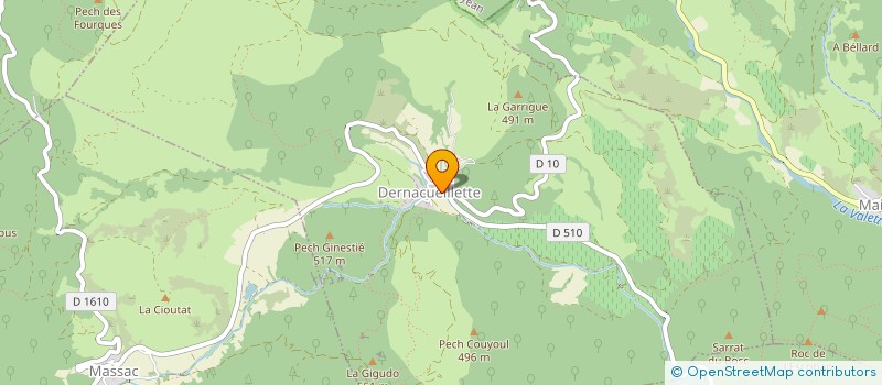 localisation de l'entreprise MADAME CLAUDIA KENNEDY  DERNACUEILLETTE