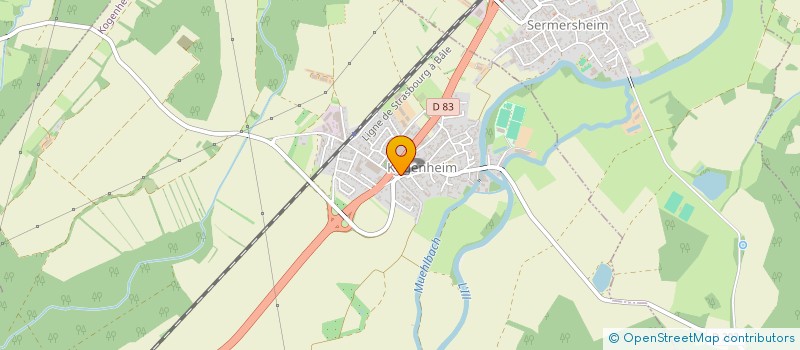 localisation de l'entreprise MADAME CLAUDIA KOEPPEL  KOGENHEIM