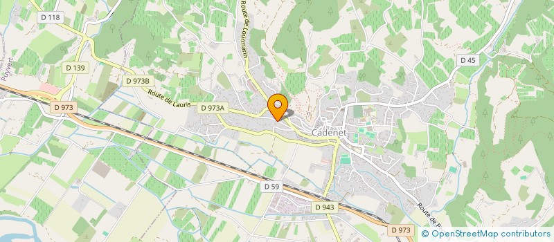localisation de l'entreprise MADAME CLAUDIA KOHN à CADENET