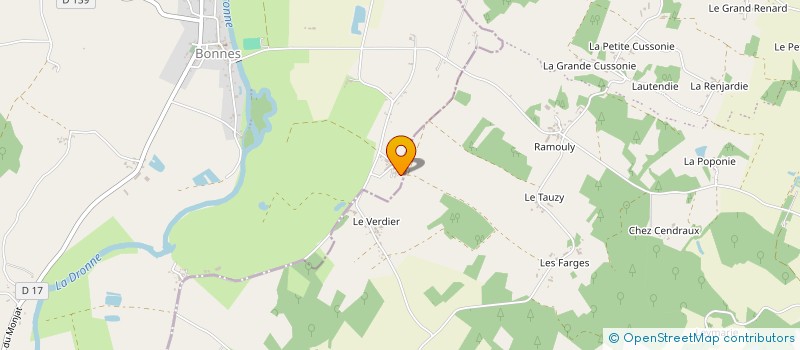 localisation de l'entreprise MADAME CLAUDIA LAFFONT à PALLUAUD