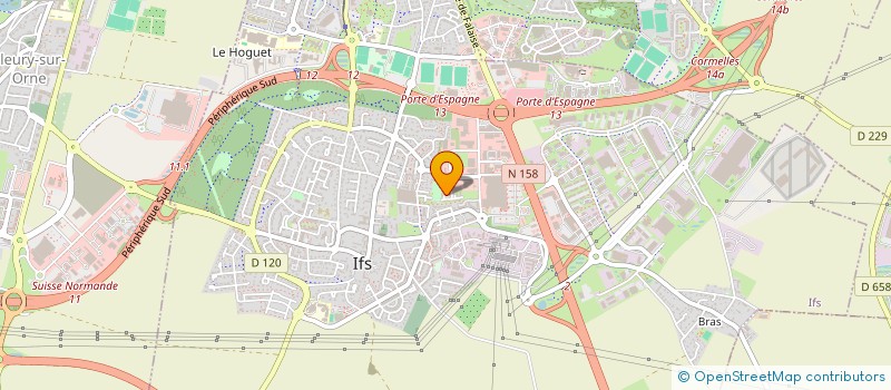 localisation de l'entreprise MADAME CLAUDIA LANGLOIS  IFS