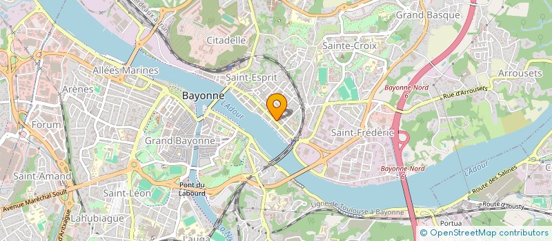 localisation de l'entreprise MADAME CLAUDIA LEDERER à BAYONNE