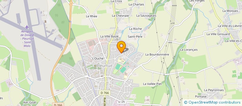 localisation de l'entreprise MADAME CLAUDIA LEGAUD  PLEURTUIT