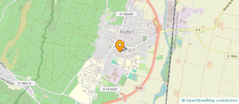 localisation de l'entreprise MADAME CLAUDIA LICHTLE  ROUFFACH