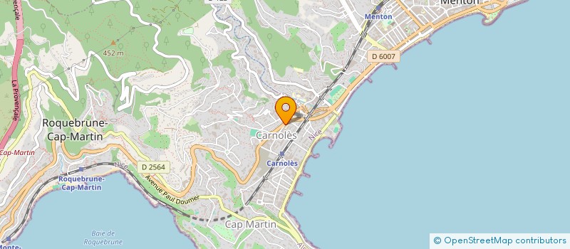 localisation de l'entreprise MADAME CLAUDIA LIMA PEIXOTO à ROQUEBRUNE-CAP-MARTIN