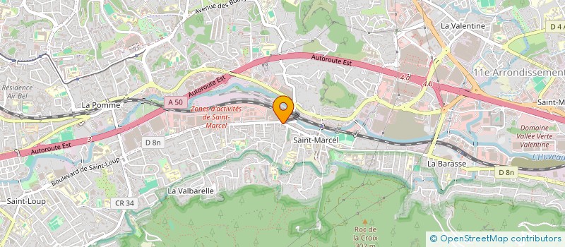 localisation de l'entreprise MADAME CLAUDIA LUCIANO à MARSEILLE