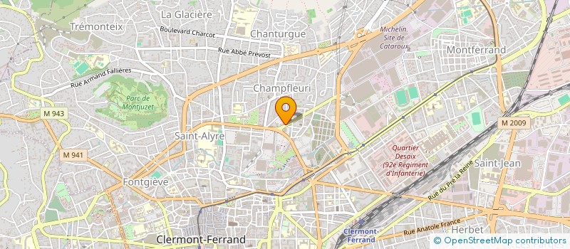 localisation de l'entreprise MADAME CLAUDIA MALFEREOL  CLERMONT-FERRAND