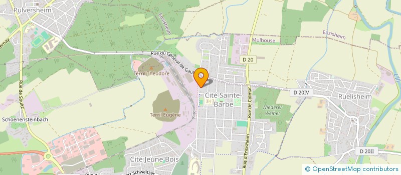 localisation de l'entreprise MADAME CLAUDIA MANNUCCI à WITTENHEIM