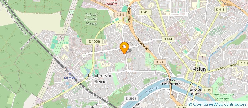 localisation de l'entreprise MADAME CLAUDIA MANSILLA à LE MEE-SUR-SEINE