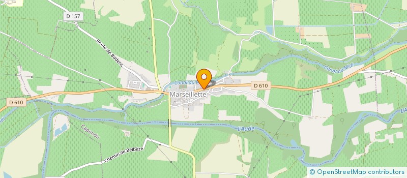 localisation de l'entreprise MADAME CLAUDIA MARCHESI  MARSEILLETTE