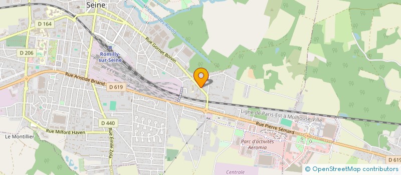 localisation de l'entreprise MADAME CLAUDIA-MARIA DRAGAN  ROMILLY-SUR-SEINE