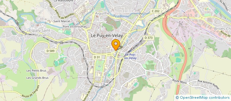 localisation de l'entreprise MADAME CLAUDIA MARTINEZ CORTES  LE PUY-EN-VELAY