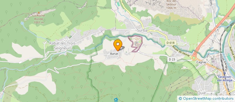 localisation de l'entreprise MADAME CLAUDIA MICLOTTE  TOULOUSE