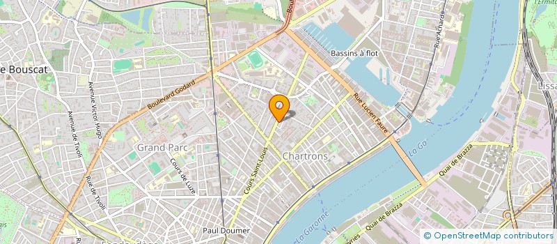 localisation de l'entreprise MADAME CLAUDIA MIRAY  BORDEAUX