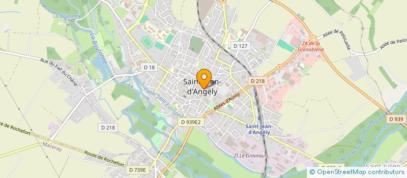 localisation de l'entreprise MADAME CLAUDIA MOHABIR  SAINT-JEAN-D'ANGELY