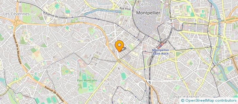 localisation de l'entreprise MADAME CLAUDIA MOLL à MONTPELLIER