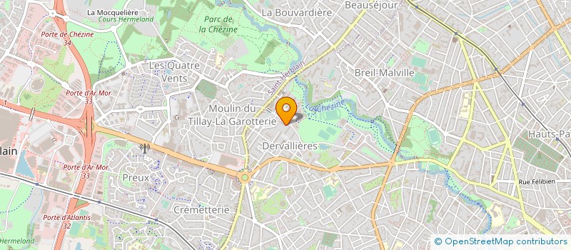 localisation de l'entreprise MADAME CLAUDIA MORVANY à NANTES