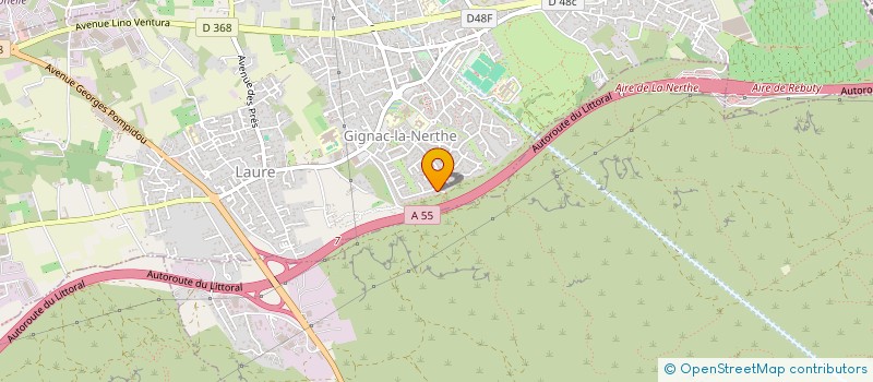 localisation de l'entreprise MADAME CLAUDIA NAKLE YAMMINE à GIGNAC-LA-NERTHE