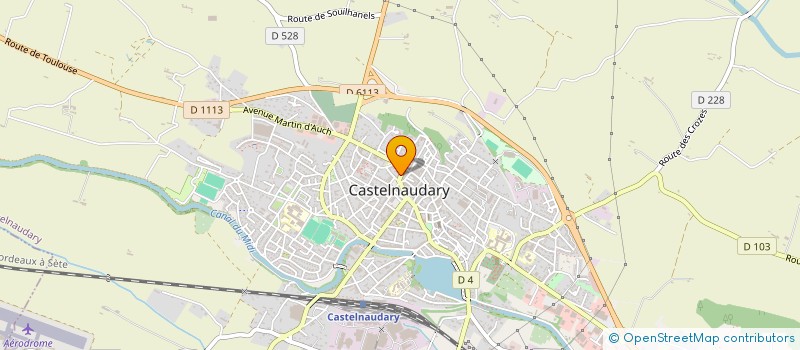 localisation de l'entreprise MADAME CLAUDIA NASCIMENTO à CASTELNAUDARY