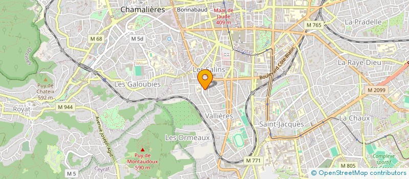 localisation de l'entreprise MADAME CLAUDIA NAVARRO LOSADA  CLERMONT-FERRAND