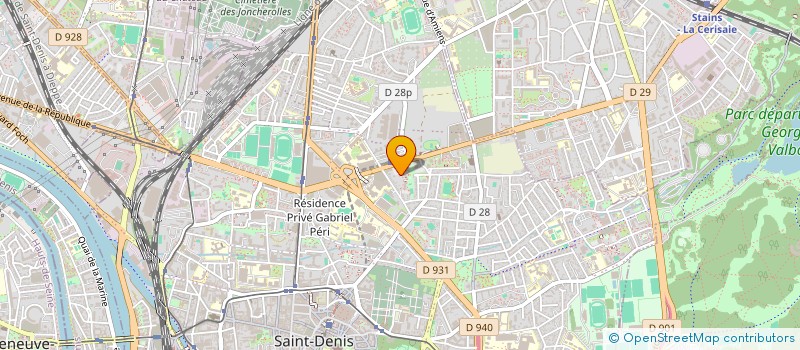 localisation de l'entreprise MADAME CLAUDIA NICOLICI à SAINT DENIS