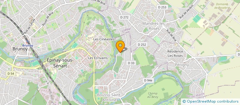 localisation de l'entreprise MADAME CLAUDIA NKOUNKOU MOUTOMBO  BOUSSY-SAINT-ANTOINE