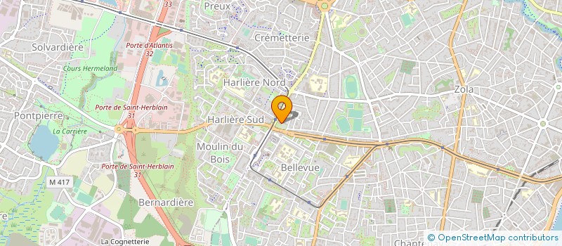 localisation de l'entreprise MADAME CLAUDIA NOTTALE à NANTES
