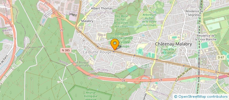 localisation de l'entreprise MADAME CLAUDIA OLIVEIRA ALVES à ANTONY