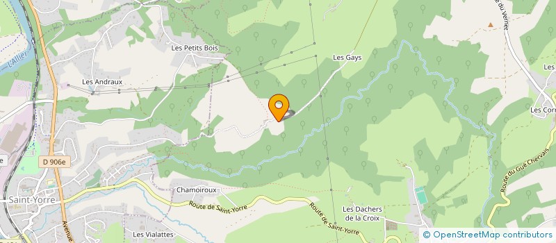 localisation de l'entreprise MADAME CLAUDIA OLIVIER  BUSSET