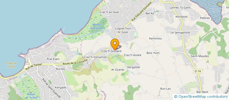 localisation de l'entreprise MADAME CLAUDIA OLLIVIER  PENVENAN