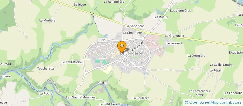 localisation de l'entreprise MADAME CLAUDIA PAQUEREAU à SEVREMOINE