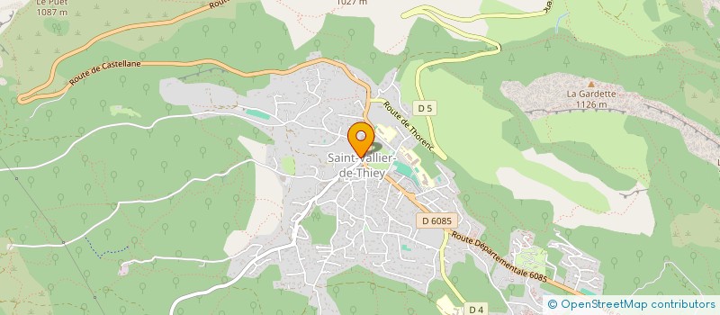 localisation de l'entreprise MADAME CLAUDIA PENNA  SAINT-VALLIER-DE-THIEY