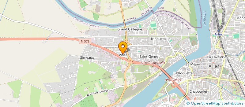 localisation de l'entreprise MADAME CLAUDIA PEREZ à ARLES