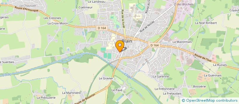 localisation de l'entreprise MADAME CLAUDIA PETERS  BLAIN