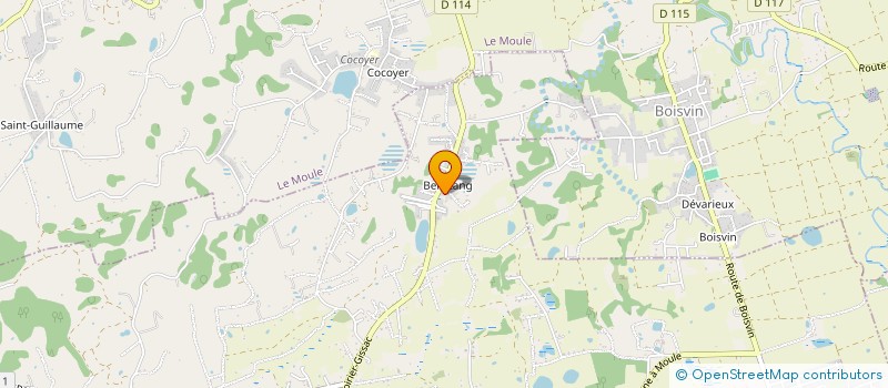 localisation de l'entreprise MADAME CLAUDIA PHILIBERT  SAINTE-ANNE