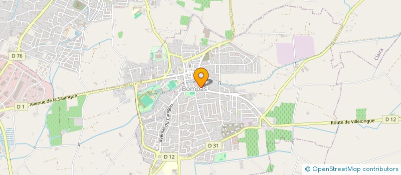 localisation de l'entreprise MADAME CLAUDIA PORTAL  BOMPAS