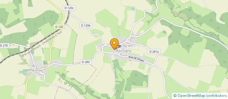 localisation de l'entreprise MADAME CLAUDIA PRAUSE à MARCILLY-EN-BASSIGNY