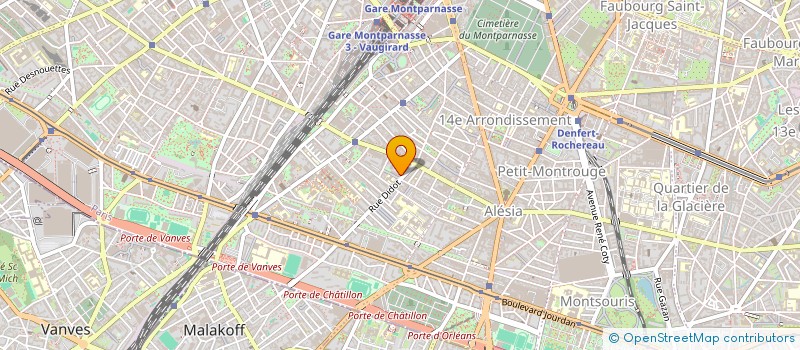 localisation de l'entreprise MADAME CLAUDIA PROUKHNITZKY à PARIS