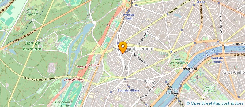 localisation de l'entreprise MADAME CLAUDIA PUCCI DI BENISICHI  PARIS