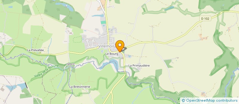 localisation de l'entreprise MADAME CLAUDIA RORTEAU  VAL D'ERDRE-AUXENCE