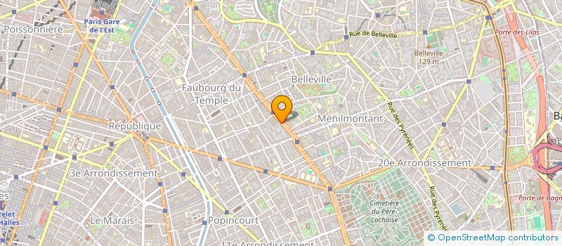 localisation de l'entreprise MADAME CLAUDIA ROSENBLATT  PARIS