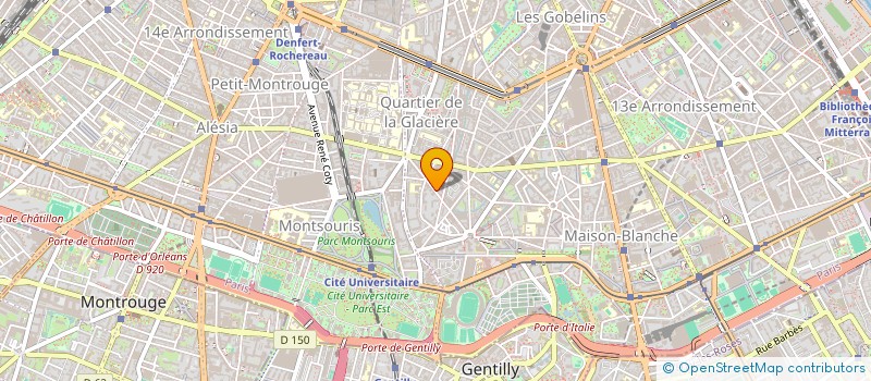 localisation de l'entreprise MADAME CLAUDIA SAVEROT  PARIS