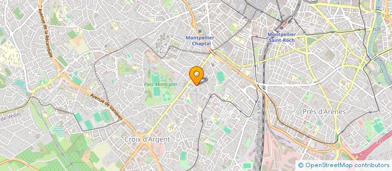 localisation de l'entreprise MADAME CLAUDIA SCHEER à MONTPELLIER