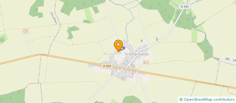 localisation de l'entreprise MADAME CLAUDIA SELLIER  FROMENTIERES