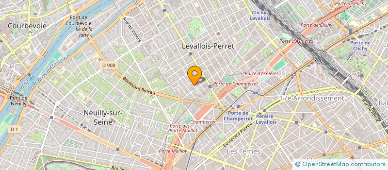 localisation de l'entreprise MADAME CLAUDIA SHALDERS-FLORIANO à LEVALLOIS-PERRET