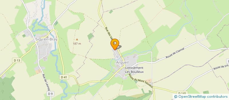 localisation de l'entreprise MADAME CLAUDIA SIZERO GALASAKI  ARGUEIL