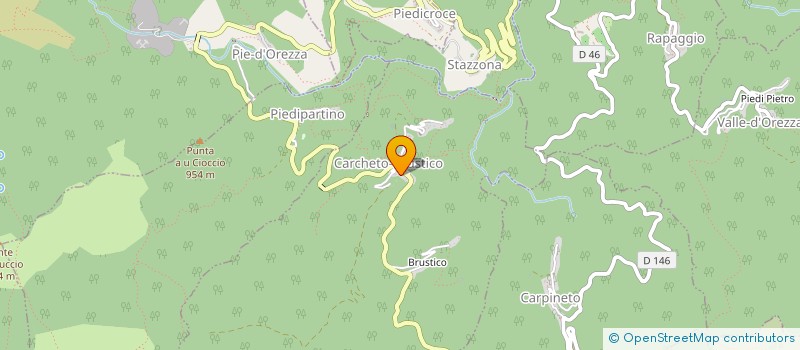 localisation de l'entreprise MADAME CLAUDIA SPIESS à CARCHETO-BRUSTICO